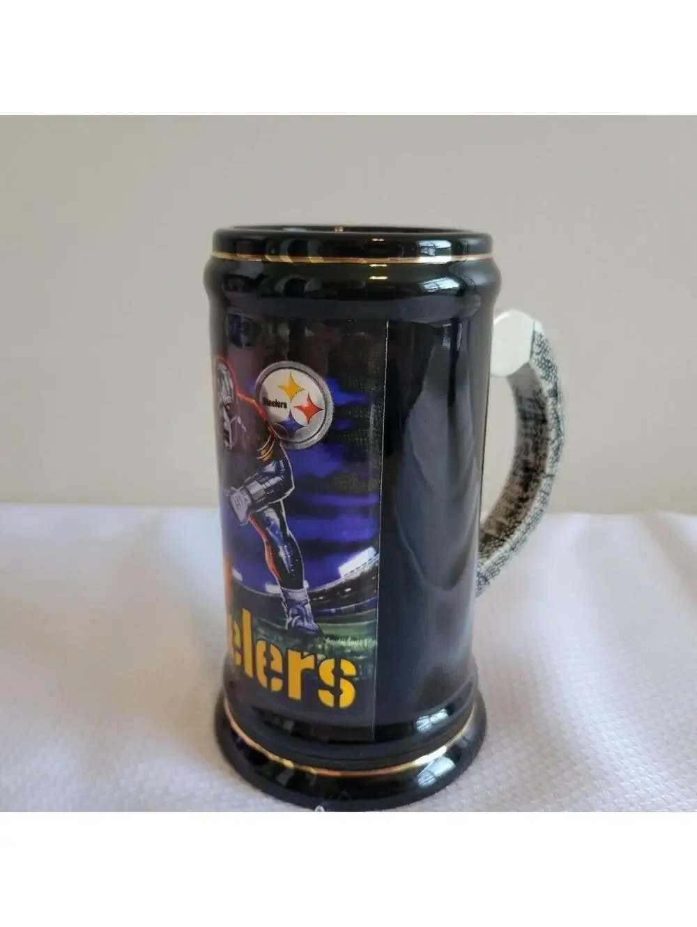 NFL Steelers Black and Gold Mug